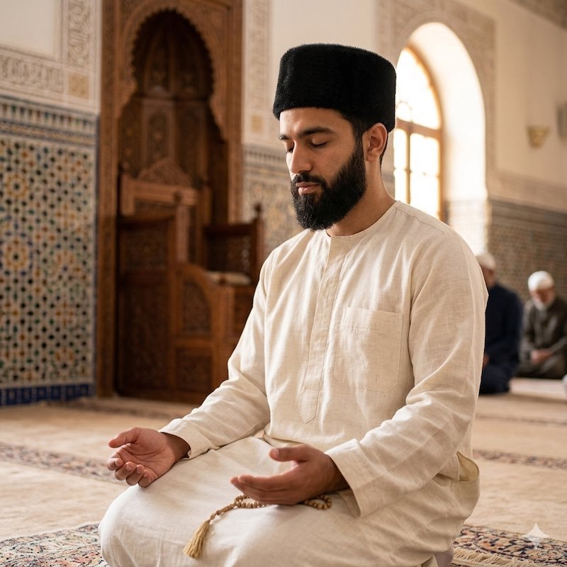 prayer cap
