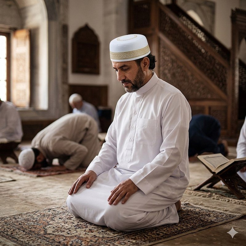 prayer cap